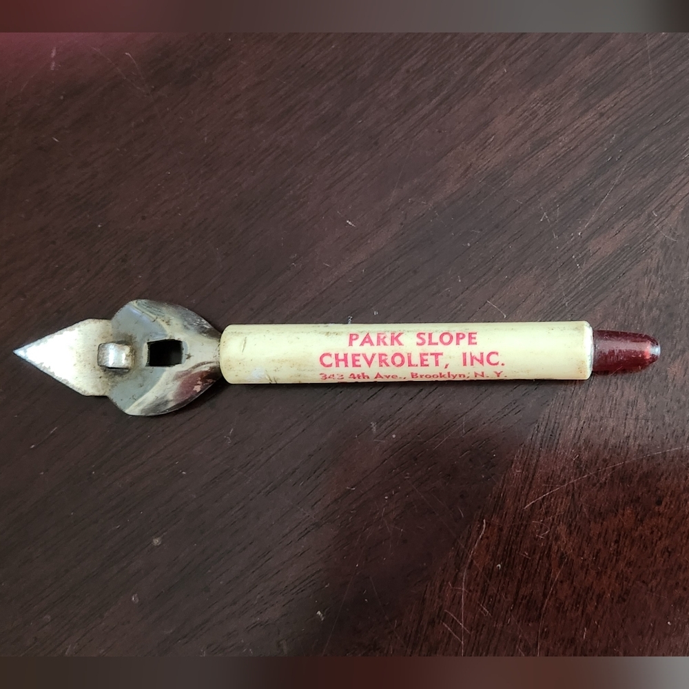Vintage Can/Bottle Opener Chevrolet Promo